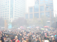 The torches are lit for 4:20.